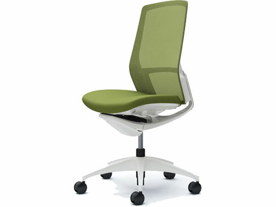 【レビュー投稿で100円OFFクーポン】【メーカー直送】オカムラ フィノラ ハイバック 座クッション 肘無し グリーン C737WW【代引不可】【組立・設置・送料無料】肘なし メッシュチェア オフィスチェア オフィス家具