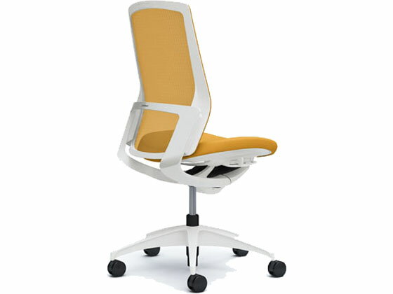 【マラソン限定2000円クーポン★ポイント2倍16日9:59迄】【メーカー直送】オカムラ フィノラ ハイバック 座クッション 肘無し イエロー C737WW【代引不可】【組立・設置・送料無料】肘なし メッシュチェア オフィスチェア オフィス家具 2