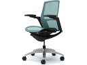 【スーパーDEAL ポイント10%バック】 【メーカー直送】オカムラ フィノラ ミドルバック 座メッシュ アジャスト肘 セージ C781AR【代引不可】【組立・...