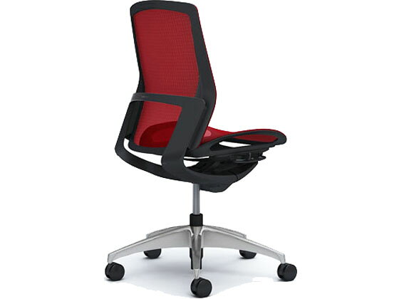 【レビュー投稿で100円OFFクーポン】【メーカー直送】オカムラ フィノラ ミドルバック 座メッシュ 肘無し レッド C731AR【代引不可】【組立・設置・送料無料】肘なし メッシュチェア オフィスチェア オフィス家具