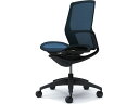 【スーパーDEAL ポイント10%バック】 【メーカー直送】オカムラ フィノラ ミドルバック 座メッシュ 肘無し Dブルー C731MR【代引不可】【組立・設置...