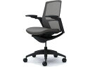 【スーパーDEAL ポイント10%バック】 【メーカー直送】オカムラ フィノラ ミドルバック 座クッション アジャスト肘 Mグレー C783MR【代引不可】【組...