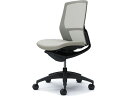 【スーパーDEAL ポイント10%バック】 【メーカー直送】オカムラ フィノラ ミドルバック 座クッション 肘無し Lグレー C733MR【代引不可】【組立・設...