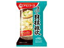 【商品説明】貝柱とふんわりたまご入りの雑炊です。貝柱の食感や風味も味わえるように、まるごとの形で入れました。国産米100％使用。【仕様】●原材料：精白米（国産）、液全卵、ボイルいたやがい貝柱、ねぎ、チキンエキス、ホタテエキス、かにエキス、食塩、砂糖、魚介エキスパウダー、あさりエキス、しょうゆ、酵母エキスパウダー／調味料（アミノ酸等）、増粘剤（加工デンプン）、酸化防止剤（ビタミンE）、香料、（一部にえび・かに・小麦・卵・いか・大豆・鶏肉を含む）●アレルギー表示：えび、かに、小麦、卵、いか、大豆、鶏肉●内容量：19．8g【備考】※メーカーの都合により、パッケージ・仕様等は予告なく変更になる場合がございます。【検索用キーワード】アマノフーズ　天野フーズ　天野フーヅ　アマノフーヅ　あまのふーず　あまのふーず　amanofoods　まるごと貝柱雑炊19．8g　まるごと　貝柱雑炊　雑炊　ぞうすい　魚介だし　貝柱　たまご　国産米　インスタント食品　フリーズドライ　rs_01　R1959B旨みたっぷりの魚介だしで炊き上げた本格的な雑炊です。