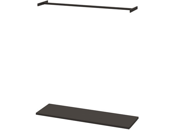 【マラソン限定★2000円クーポン＆ポイント2倍】【メーカー直送】コクヨ イノン コートハンガー 中間 W1350 ブラック SNN-CBX13-E6A1【代引不可】【組立・設置・送料無料】ロッカー キャビネット オフィス家具