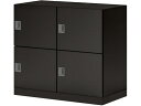 【マラソン限定★2000円クーポン&ポイント2倍】【メーカー直送】コクヨ イノン 4人 プッシュオート錠 メール穴無 Bタイプ電源無 黒【代引不可】【組立・設置...