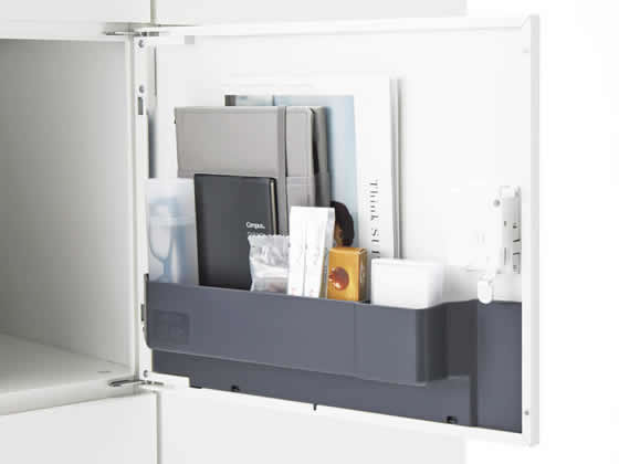 【メーカー直送】コクヨ/イノン パーソナルロッカー 10人 シリンダー錠 穴無 B電源無 白【代引不可】【組立・設置・送料無料】 クリーンロッカー [3]