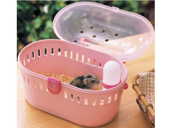 楽天市場 お取り寄せ アイリスオーヤマ ハムスターキャリー パールピンク Hq 250 ココデカウ