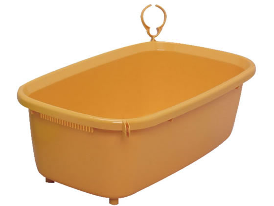 【ブラックフライデー限定★27日9:59迄店内ポイント2倍】【お取り寄せ】アイリスオーヤマ ペット用バスタブ フードなし オレンジ BO-600E 共通グッズ ...