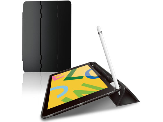 【レビュー投稿で100円OFFクーポン】【お取り寄せ】エレコム 10.2インチiPad 2019ハードフラップケース TB-A19RPVFBK タブレットケース カバー タブレット関連品 スマホ 家電
