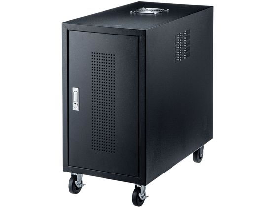 【レビュー投稿で100円OFFクーポン】【メーカー直送】サンワサプライ キャスター付きハブボックス (4U..