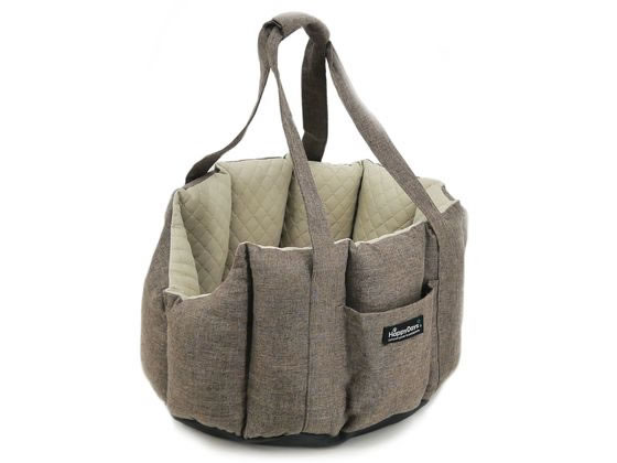 【マラソン限定★ポイント2倍】送料無料【お取り寄せ】ペットプロ Happy Days ドライブベッド&キャリー ブラウン キャリー カート 犬 ドッグ用 ペット お散歩 生活グッズ ペットハウス