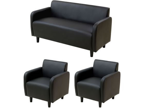 【レビュー投稿で100円OFFクーポン】【メーカー直送】Netforce アプティ 応接3点セット 4人用 ソファ APT-S-FW【代引不可】【お客様組立】応接ソファ テーブル 応接セット 受付カウンター ロビー オフィス家具