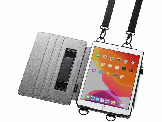 【マラソン限定★ポイント2倍】【お取り寄せ】サンワサプライ iPad 10.2インチ スタンド機能付きショルダーベルトケース タブレットケース カバー タブレット関連品 スマホ 家電