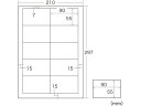 【お取り寄せ】サンワサプライ マルチ名刺カード 白 A4 10面 10枚 JP-MCMT01N 汎用 名刺用紙 プリント用紙 3