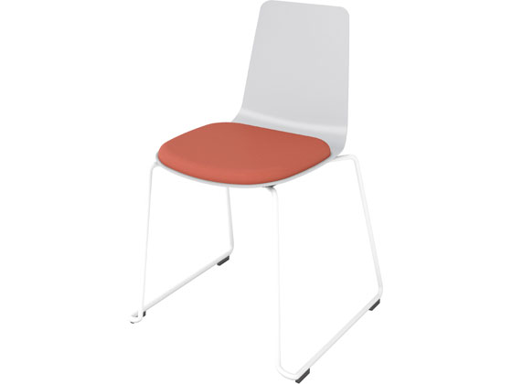 【レビュー投稿で100円OFFクーポン】【メーカー直送】コクヨ ミケット サークル・ホワイト脚 ライトグ..