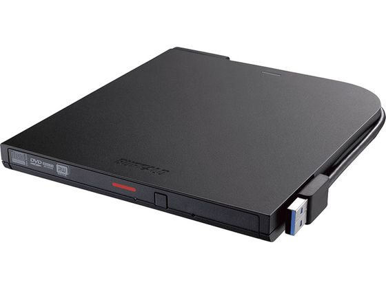 バッファロー ポータブルDVDドライブ Type-C DVSM-PTC8U3-BKB DVDドライブ CDドライブ PC用ドライブ リーダー PC周辺機器