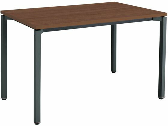 【メーカー直送】コクヨ JUTO W1200×D750 スクエア角 BR 角黒脚 アジャスター【代引不可】【組立・設置・送料無料】 正方形 長方形 ミーティングテーブル 会議用テーブル 長机 オフィス家具