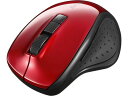 【ポイント2倍★19日20:00〜26日1:59迄】【お取り寄せ】バッファロー 5ボタン Bluetooth5.0 マウス レッド BSMBB300RD マウス...