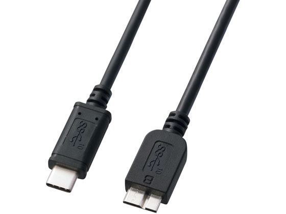サンワサプライ USB3.1 Type C-microBケーブル1m KU31-CMCB10 USBケーブル C to microB ケーブル 電源タップ 配線パーツ 家電