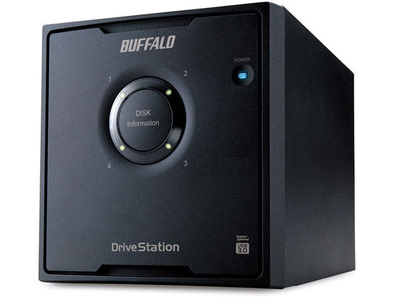 【レビュー投稿で100円OFFクーポン】【お取り寄せ】バッファロー ドライブステーションHDD 4ドライブ8TB HD-QL8TU3 R5J ハードディスク 外付けドライブ USBメモリ パソコン 家電