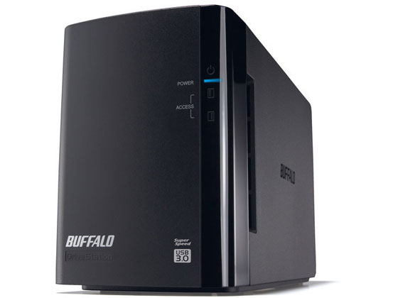 1.6〜2.0TB - 【マラソン限定★2,000円クーポン＆ポイント2倍】【お取り寄せ】バッファロー ドライブステーションHDD 2ドライブ 2TB HD-WL2TU3 R1J ハードディスク 外付けドライブ USBメモリ パソコン 家電