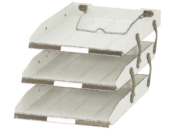 【マラソン限定★ポイント2倍】【お取り寄せ】エヌケイ オープントレー A4 ネオグレー 350Pネオグレ- トレー デスクトップ収納 デスク周り 文具