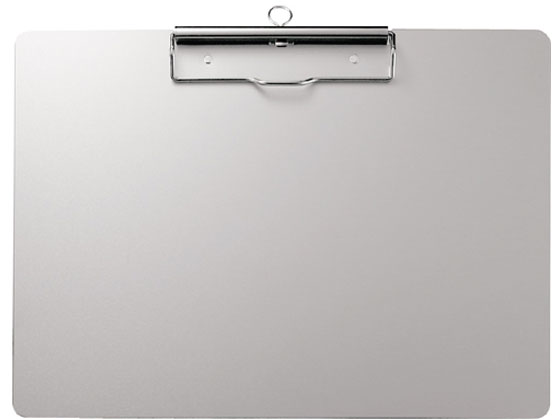 【仕様】●用箋挟●フック付●規格：A4−S　ヨコ●外形寸法：縦240×横330mm●材質：本体＝アルミ、とじ具＝ステンレス●アルマイト加工品【備考】※メーカーの都合により、パッケージ・仕様等は予告なく変更になる場合がございます。【検索用キーワード】エヌケイ　NK　ニッケン文具　用箋ばさみ　用箋挟み　用箋挟　伝票挟　A4ファイル　クリップファイル　クリップボード　バインダー　金属製　アルミ製　アルミボード　A4判　A4サイズ　A4対応　A4横型　A4よこ型　A4ヨコ型　A4長辺綴じ　A4長辺とじ　A4−S型　AS−A4S　ASA4S　クリップボード、バインダー　長辺とじ（横タイプ）バインダー　RPUP_02　RC5838持ち運びにも軽く丈夫なアルミ素材のクリップボード。