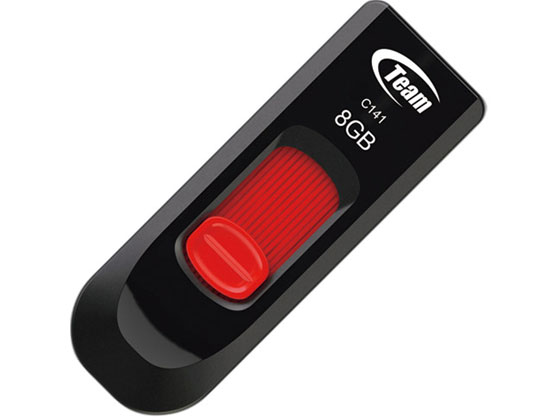 ڤ󤻡TEAM 饤ɼUSB 8GB TC1418GR01 USB դɥ饤 ѥ 
