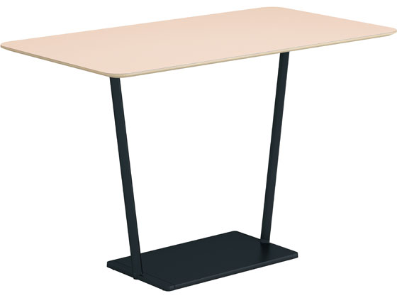 【レビュー投稿で100円OFFクーポン】【メーカー直送】コクヨ リージョン 角形 ハイテーブル黒脚 W1600 ..