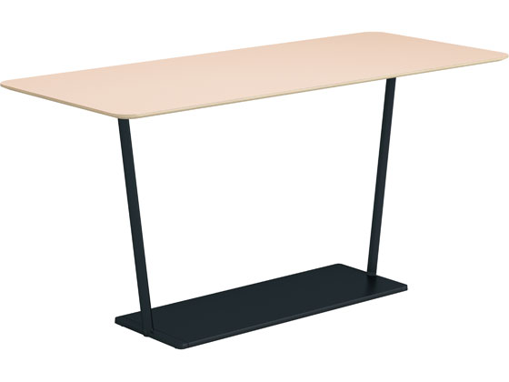 【レビュー投稿で100円OFFクーポン】【メーカー直送】コクヨ リージョン 角形 ハイテーブル黒脚 W2100 ..