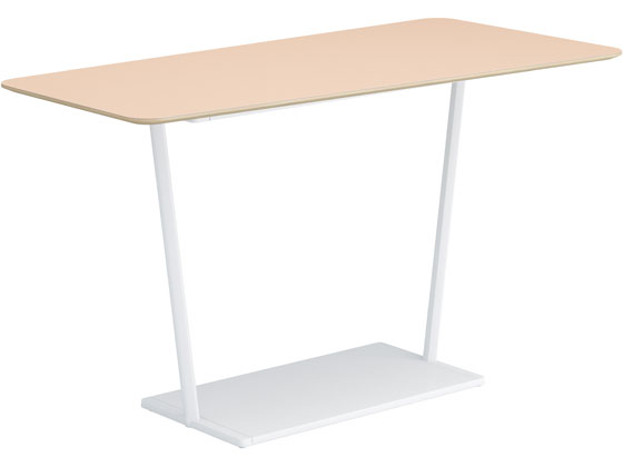 【レビュー投稿で100円OFFクーポン】【メーカー直送】コクヨ リージョン 台形 ハイテーブル白脚 W1800 ..