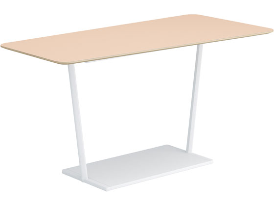 【レビュー投稿で100円OFFクーポン】【メーカー直送】コクヨ リージョン 台形 ミドルハイテーブル白脚 ..