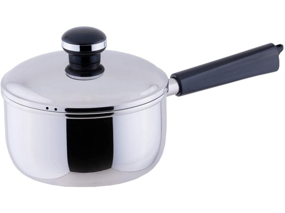 【レビュー投稿で100円OFFクーポン】【お取り寄せ】宮崎製作所 ソースパン 16cm OJ-3 両手鍋 外輪鍋 円付鍋 片手鍋 鍋 フライパン 厨房 キッチン