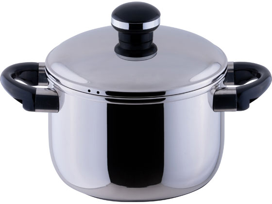 【ポイント2倍★22日20:00〜27日9:59迄】【お取り寄せ】宮崎製作所 シチューポット 20cm OJ-6D 両手鍋 外輪鍋 円付鍋 片手鍋 鍋 フライパン 厨房 キッチン