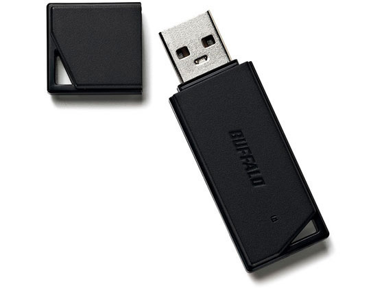 Flash Memory - 【マラソン限定★2,000円クーポン＆ポイント2倍】バッファロー どっちもUSBメモリ 64GB ブラック RUF2-KR64GA-BK USBメモリ 外付けドライブ パソコン 家電