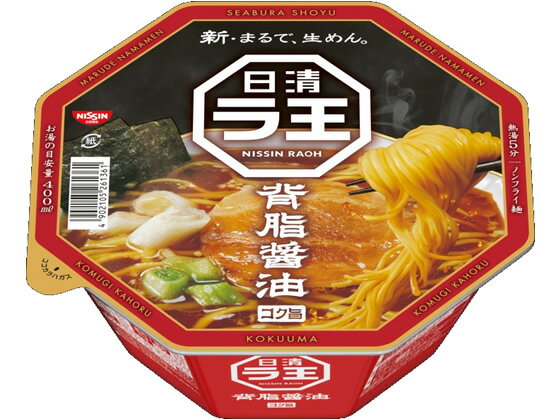 日清食品 日清ラ王 背脂醤油 112g ラーメン インスタント食品 レトルト食品