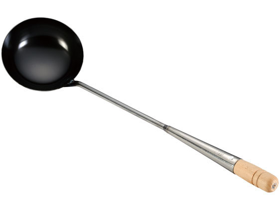 【レビュー投稿で100円OFFクーポン】【お取り寄せ】カンダ 神田鉄鍋鉄(上)中華お玉大 お玉 レードル 水..