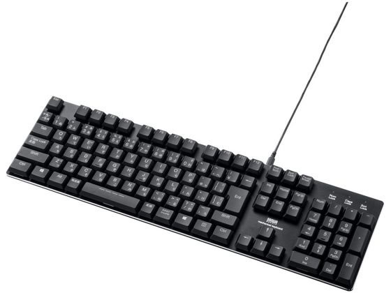 【楽天スーパーSALE限定★最大20%OFF＆2,000円クーポン】【お取り寄せ】サンワサプライ メカニカルキーボード SKB-MK3BK
