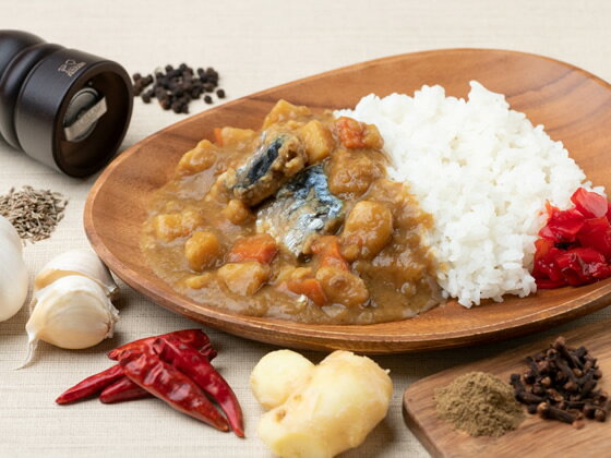 【スーパーSALE★クーポン＆11日9:59迄ポイント2倍】 信田缶詰 サバ カレー 190g 缶詰 魚介類 食材 食品