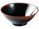 【レビュー投稿で100円OFFクーポン】【お取り寄せ】エンテック 長次郎窯そば丼(小) 内黒 AN64B 丼 小皿 和食器 キッチン テーブル