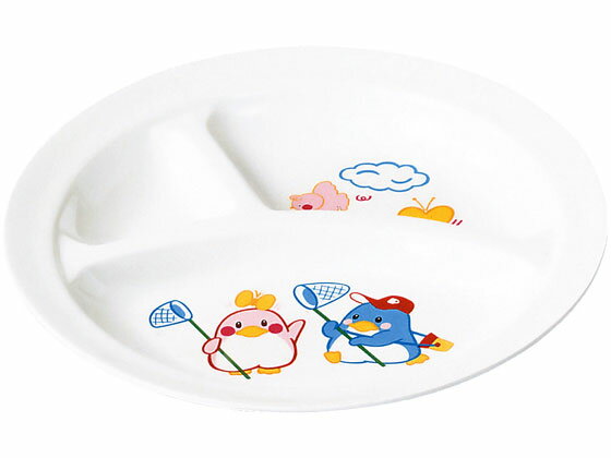 【レビュー投稿で100円OFFクーポン】【お取り寄せ】エンテック 丸ランチ皿(大) ベン&ベティ BB-1 新幹線くんシリーズ メラミンお子様食器 お子様食器 キッチン テーブル