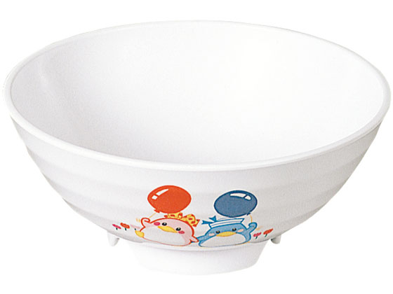【レビュー投稿で100円OFFクーポン】【お取り寄せ】エンテック ラーメン丼(小)ベン&ベティ BB-18 新幹線くんシリーズ メラミンお子様食器 お子様食器 キッチン テーブル