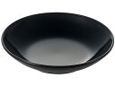 【レビュー投稿で100円OFFクーポン】【お取り寄せ】エンテック 丸皿 12 黒 SP-23B 大皿 丼 中華食器 キッチン テーブル