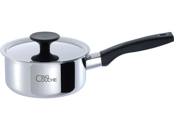 【仕様】●製品サイズ（mm）：347×180×110●生産地：日本●材質：本体／5層グラッド材（ステンレス・アルミニウム・アルミニウム合金・アルミニウム・ステンレス）　内面：ラセン研磨仕上げ　外面：ミラー研磨仕上げ　蓋：ステンレス鋼（ツマミフェノール樹脂）　ハンドル／フェノール樹脂【備考】※メーカーの都合により、パッケージ・仕様等は予告なく変更になる場合がございます。【検索用キーワード】ウルシヤマ金属　ウルシヤマキンゾク　うるしやまきんぞく　サンク・クーシュソースパン16cm　サンク・クーシュ　ソースパン　16cm　サンククーシュ　片手鍋　鍋　なべ　ナベ　1個　さんくくーしゅ　そーすぱん　16センチメートル　16センチメートル　キッチン雑貨　調理道具　RD5786