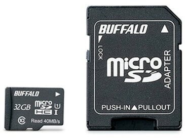 バッファロー/Class1 microSDHCカード 32GB/RMSD-032GU1SA