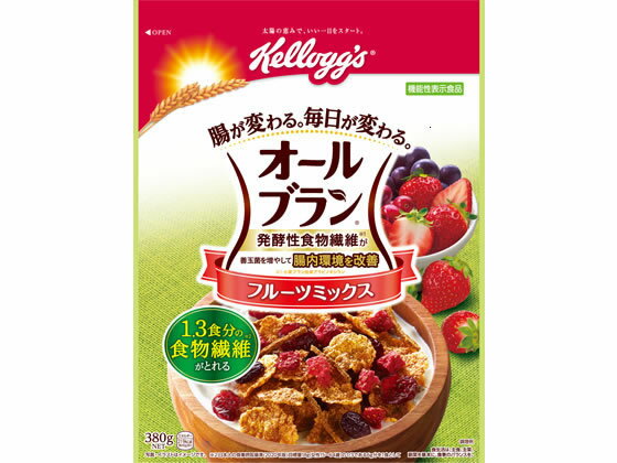 日本ケロッグ オールブラン フルーツミックス 380g シリアル 食材 調味料