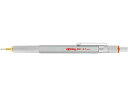 【店内全品ポイント2倍★16日9:59迄】 【お取り寄せ】ロットリング rOtring 800 メカニカルペンシル シルバー 0.7mm 1904448