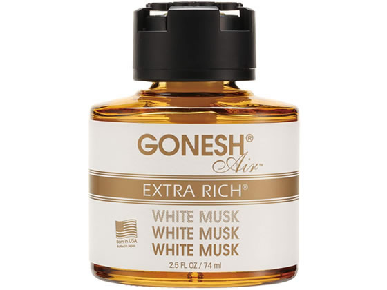 【マラソン限定★2000円クーポン＆ポイント2倍】【お取り寄せ】大香 GONESH リキッドエアフレッシュナー ホワイトムスク 74mL 3071-15