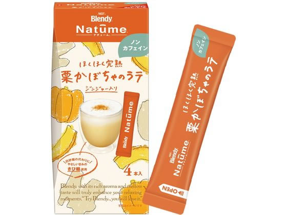 AGF ブレンディナチューム 栗かぼちゃのラテ 4本のサムネイル